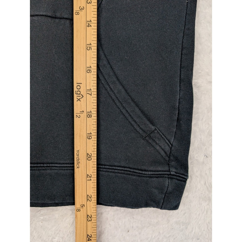 Nike Sportswear Hoodie Youth XL Black Club Fleece Pullover Thumbholes CV9336-010 - Picture 7 of 10
